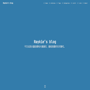 Raykie’s blog